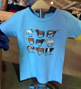 Cow Breeds TShirt