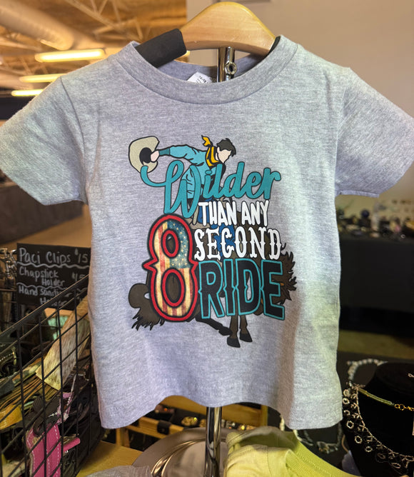 Wilder Than Any 8 Second Ride Shirt
