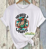 Turquoise & Cowboys (All Sizes)