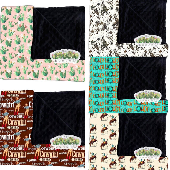 Cowbabe Minky Blankets