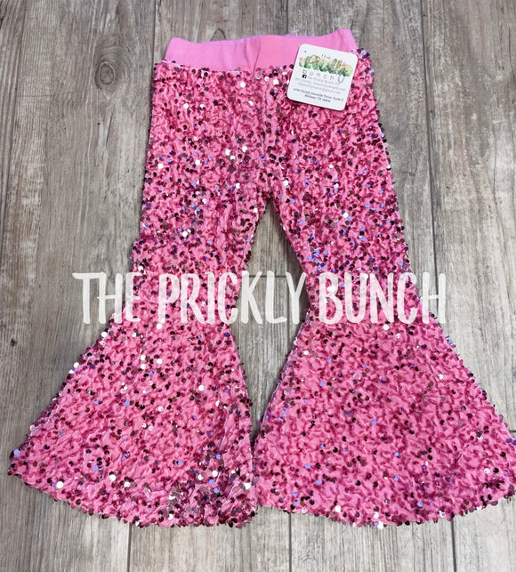 Pink Sequin Bells