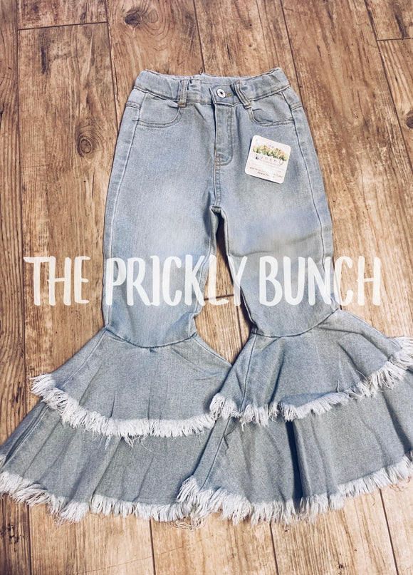 Light Wash Denim Bells