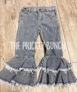 Medium Wash Denim Bells