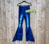 Denim Bell Bottoms Women's