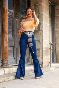 Denim Bell Bottoms Women's