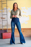 Denim Bell Bottoms Women's