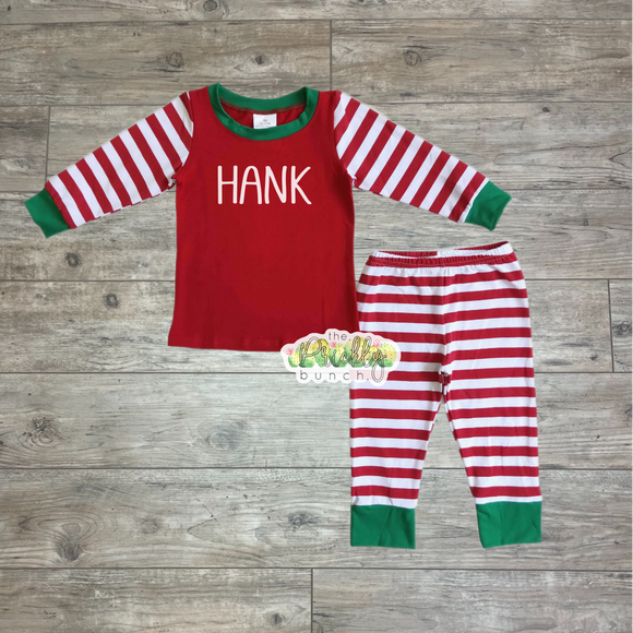 Custom Christmas PJ Set