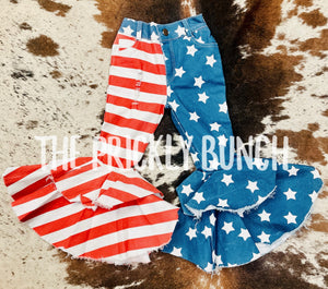 Stars & Stripes Denim Bells