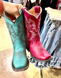 Dolly Hot Pink Leather Boots