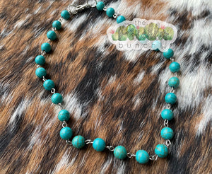 Turquoise Stone Necklace