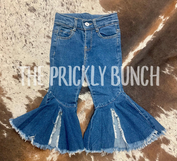 Frayed Denim Bells