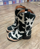 Elsie Black Cowprint Boots