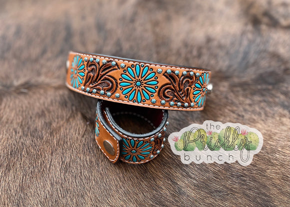 Hand Tooled Bracelet Cuff