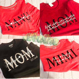 Personalized Mom/Grandma Name Shirt