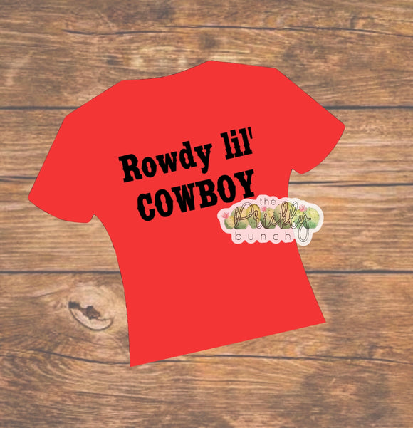 Rowdy Lil’ Cowboy