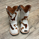 Betsy Brown Cowprint Boots