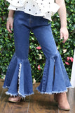 Frayed Denim Bells