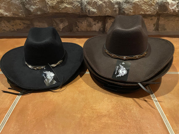 Boys Felt Cowboy Hats