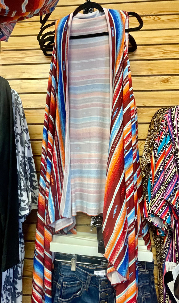 Serape Sunset Vest