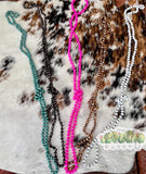 Knotted Bead Necklaces